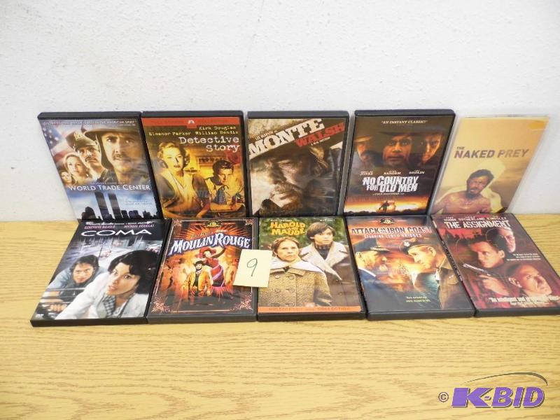 10 DVDs