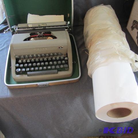 lot 133 image: Portable Typewriter