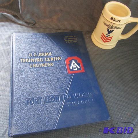 lot 148 image: US Army Book, Mug
