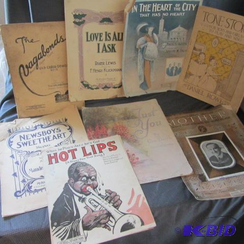 lot 149 image: Sheet Music