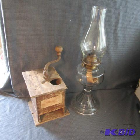 lot 153 image: Kero Lamp, Grinder