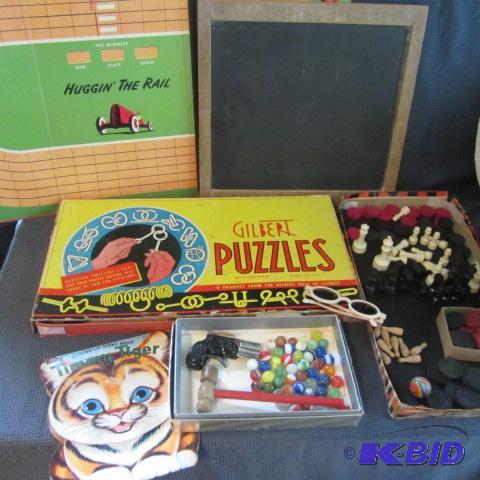 lot 157 image: Chalk Board, Toys