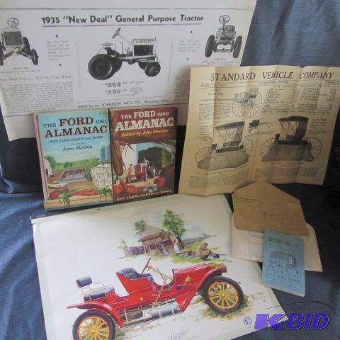 lot 175 image: Vintage Auto Ephemera