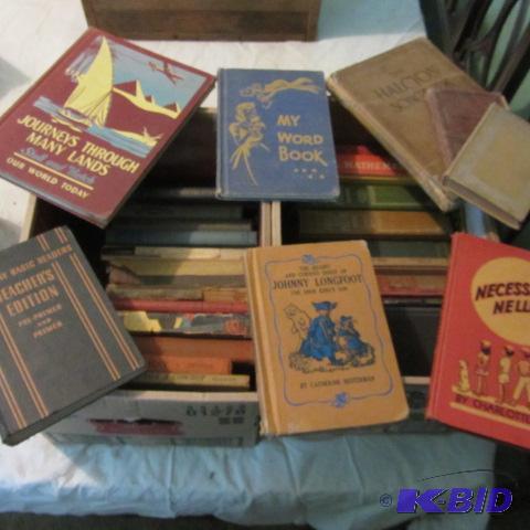 lot 185 image: Early School Books
