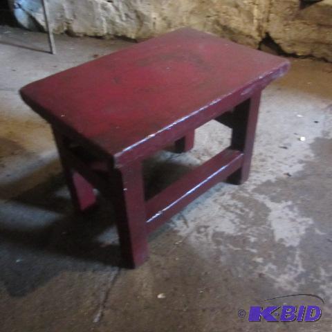 lot 233 image: Vintage Footstool