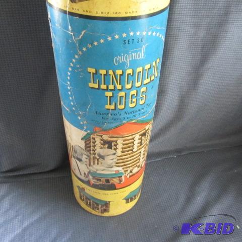 lot 53 image: Lincoln Logs