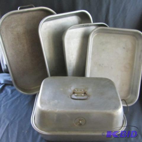 lot 72 image: Roasting, Baking Pans