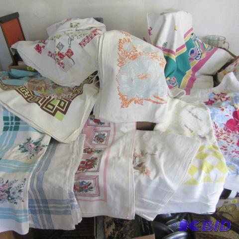 lot 73 image: Vintage Tablecloths