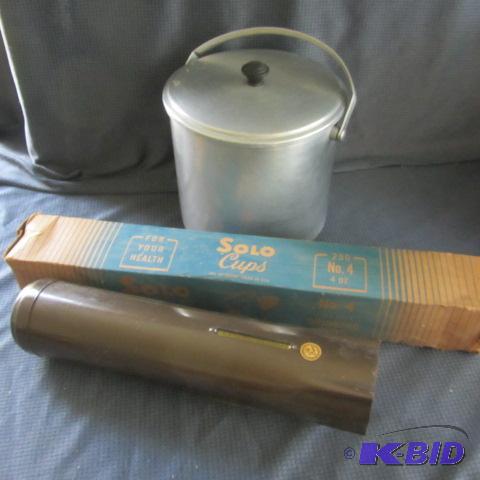 lot 78 image: Cup Dispenser, Milk Pail