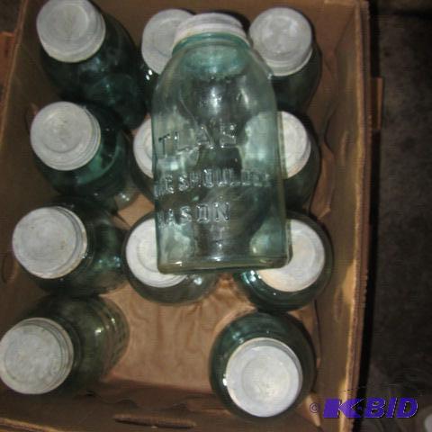 Blue Canning Jars