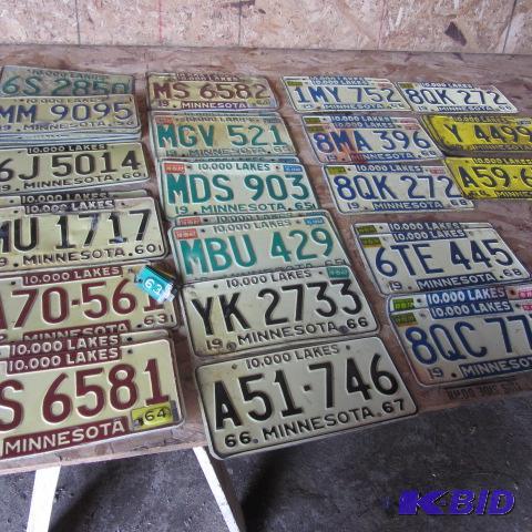 MN License Plates