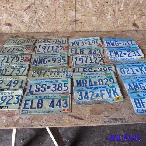 MN License Plats