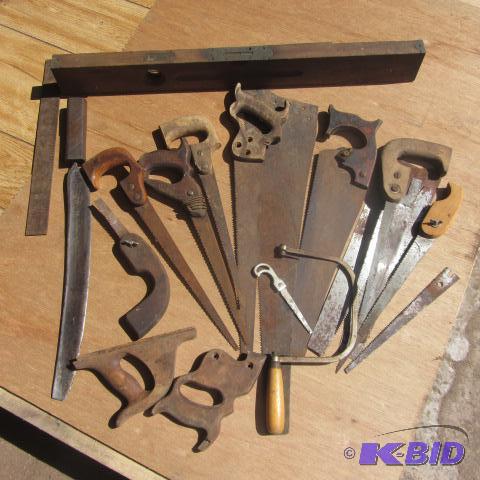 Level, Hand Saws, Square