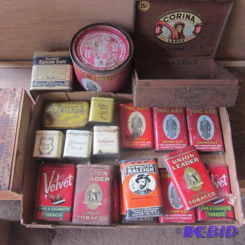 Tobacco Tins