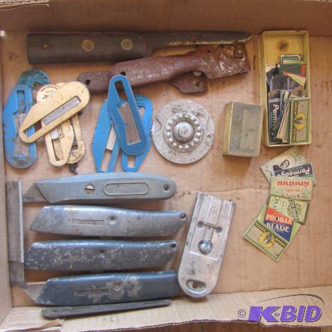 Razor Blades, Utility Knives