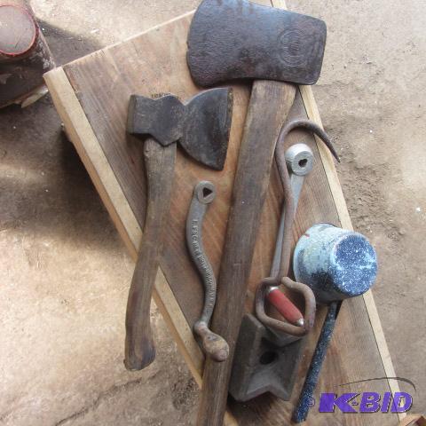 Axes, Handles, Hook, Hardy