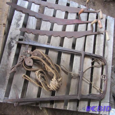 Fork, Block  Tackle, Knives
