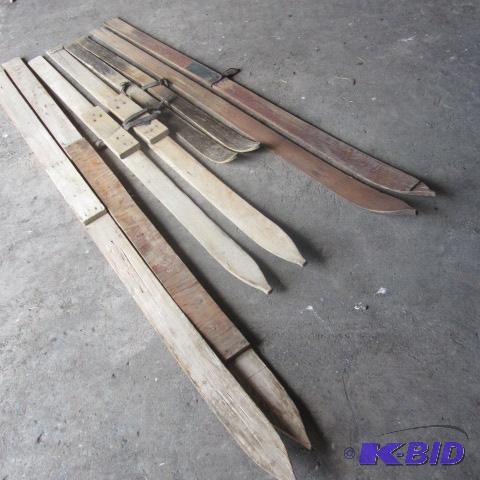Wooden Skis