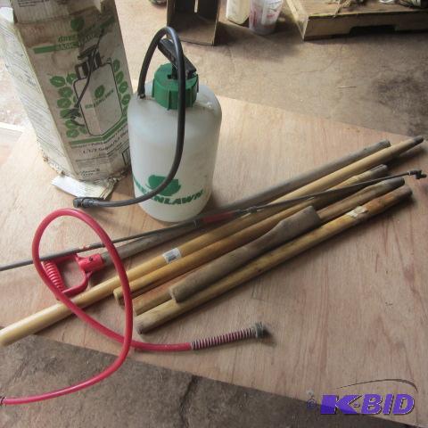 Sprayers, Shovel, Handles