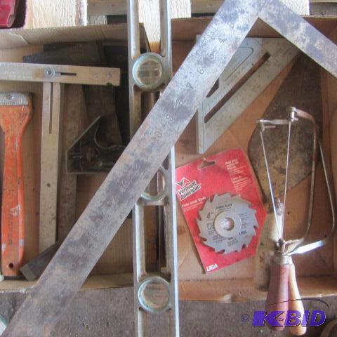 Squares, Levels, Saws