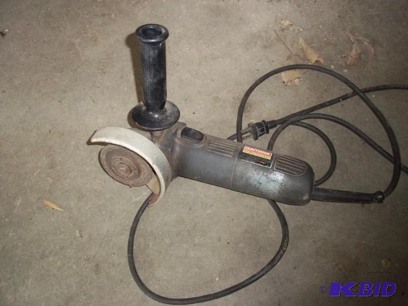 lot 125 image: Craftsman hand grinder...