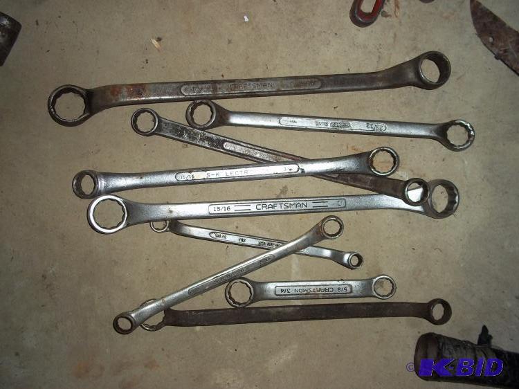 lot 149 image: Assortment of  closed end wrenches...
