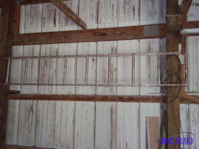 lot 94 image: 9 foot extension ladder...