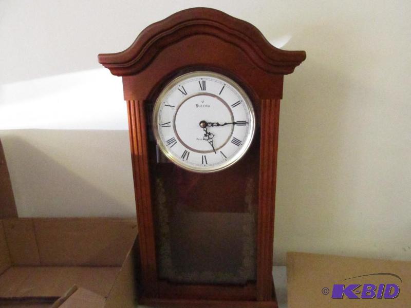 Bulova Clock, New in the Box With West Minster Chimes.