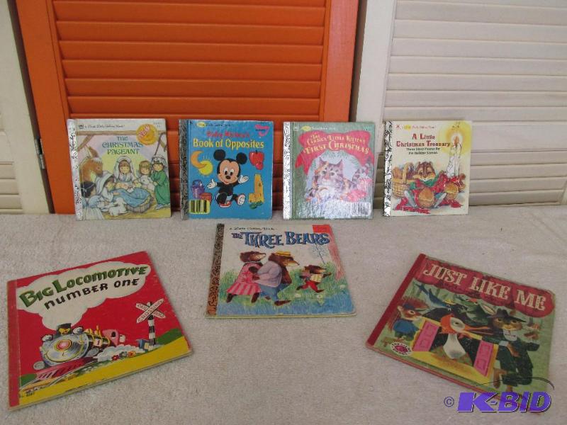 Great Group of Vintage Kids Books.