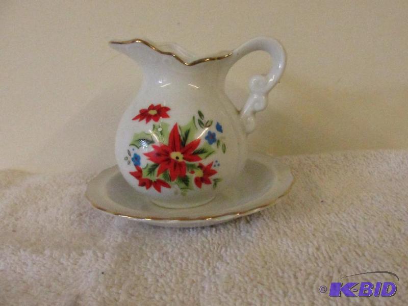 Small Pitcher and BowlSaucer