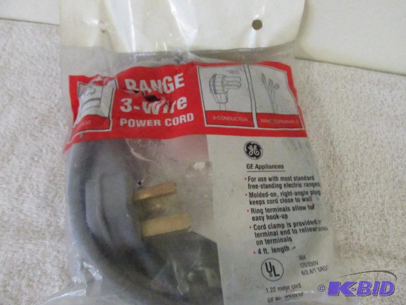 Cord for Electric Range.