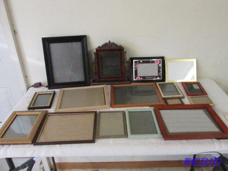 Large Lot of Picture Frames