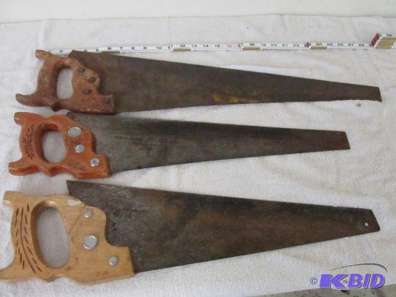 Three Hand Saws