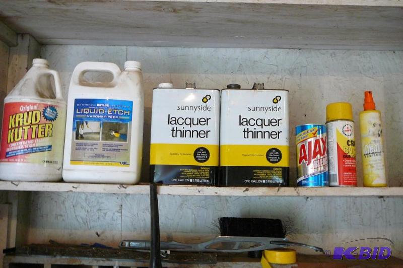 Lot of Masonry prepLacquer thinner 1 12, 1...