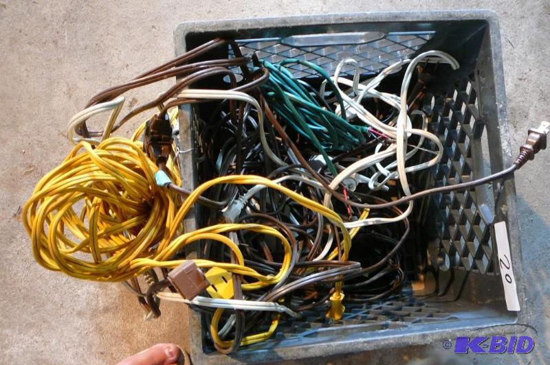 Lot of Misc Electrical Cords....