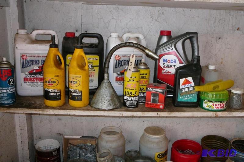 Misc injector oil, Mobil Super 5000 premium m...