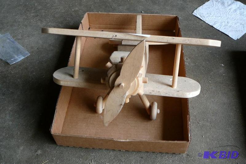 Handcrafted Wooden Airplane....