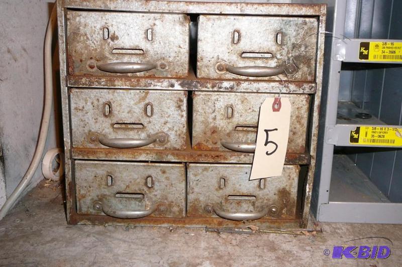 6 Compartment bin...