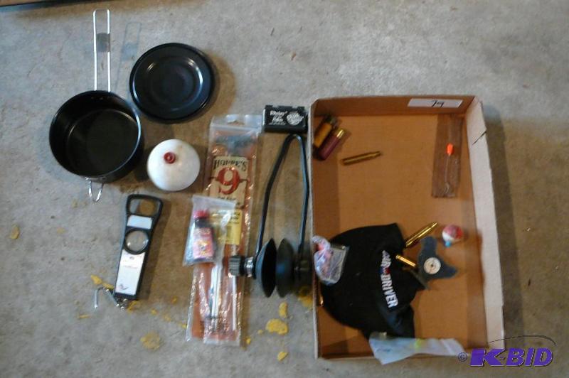 Motor Muff, Scale, Cleaning Rod and solvent f...