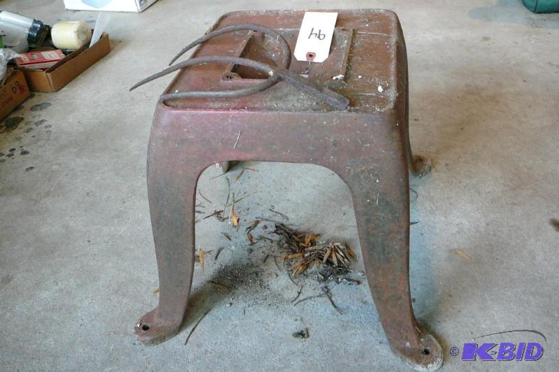 Cast Iron Wood Stove Base, Scrap Iron....
