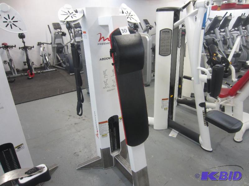 lot 30 image: Free Motion Commercial Grade Functional weighted Ab Cruch machine