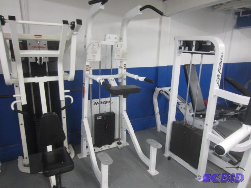 lot 34 image: Hoist assisted  Dip  Pull Up