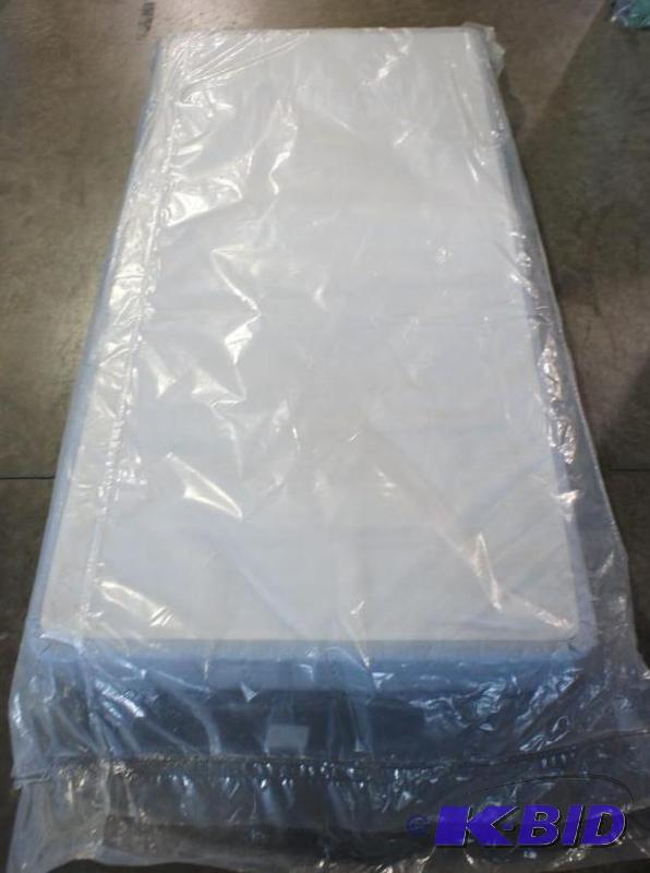 Serta Twin Box Spring. MSRP $99. Dirt on plas...