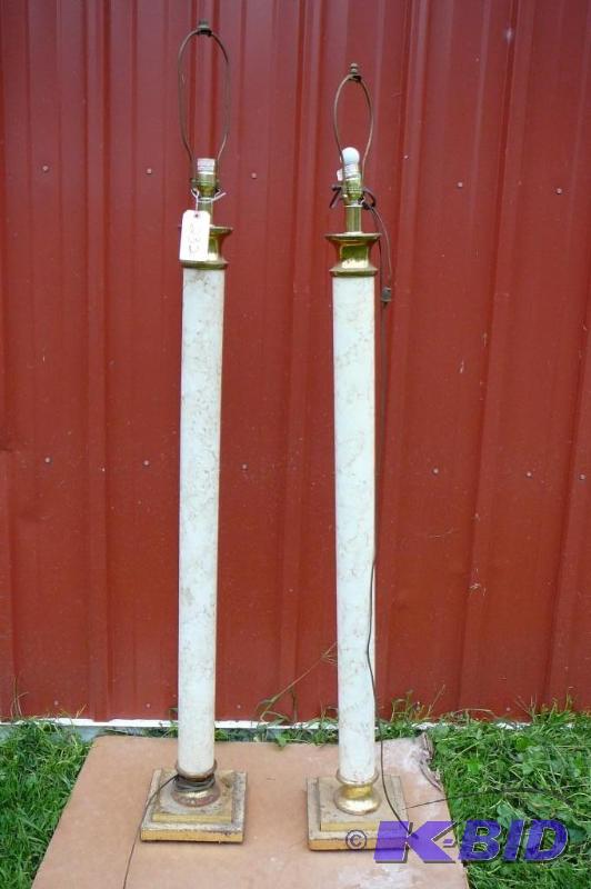lot 232 image: 2 Lamps...