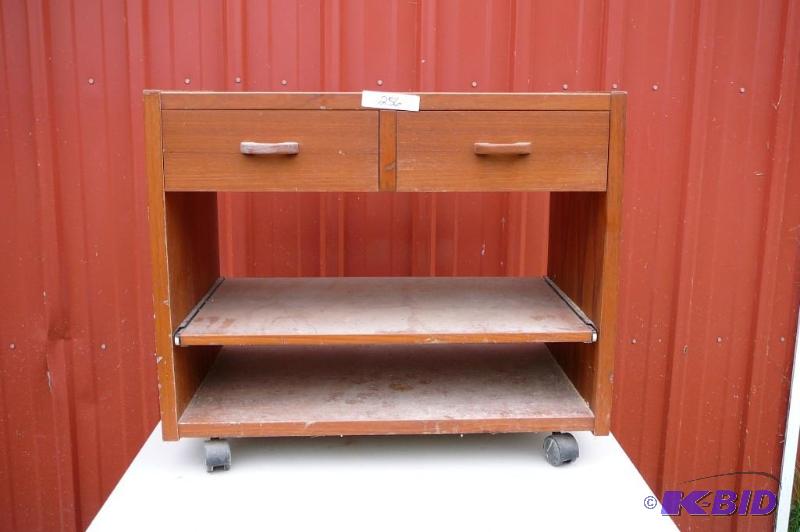 lot 256 image: 2 Drawer TV Stand...