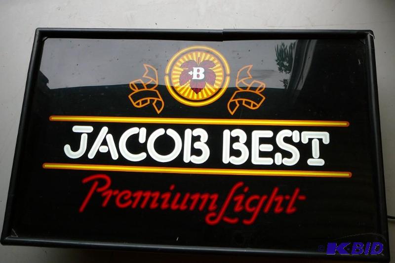 lot 268 image: Jacobs best beer light works...