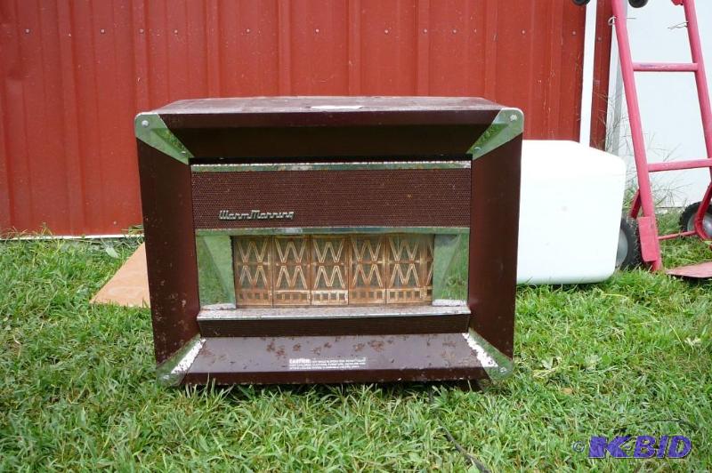 lot 299 image: Gas Furnace Warm mornig 35000 BTU...