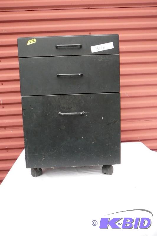 lot 316 image: Office cabinet 2 drawers...