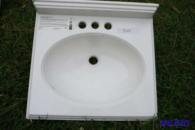 lot 344 image: Sink no faucet...