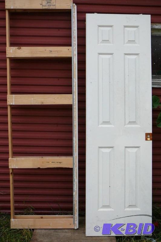 lot 355 image: Pocket door 80" X 2"...